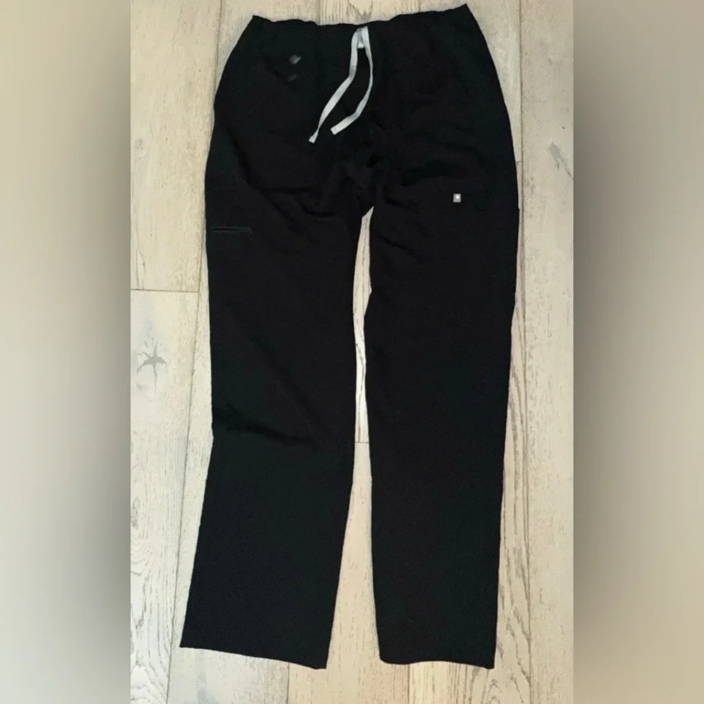 Like New Excellent Figs Mens Cairo Cargo Scrub Pants Black Size: XXL